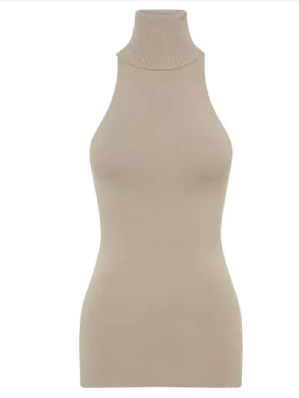 MESHKI Kelsea Sleeveless Turtleneck Top